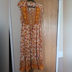 Folk prairie dress